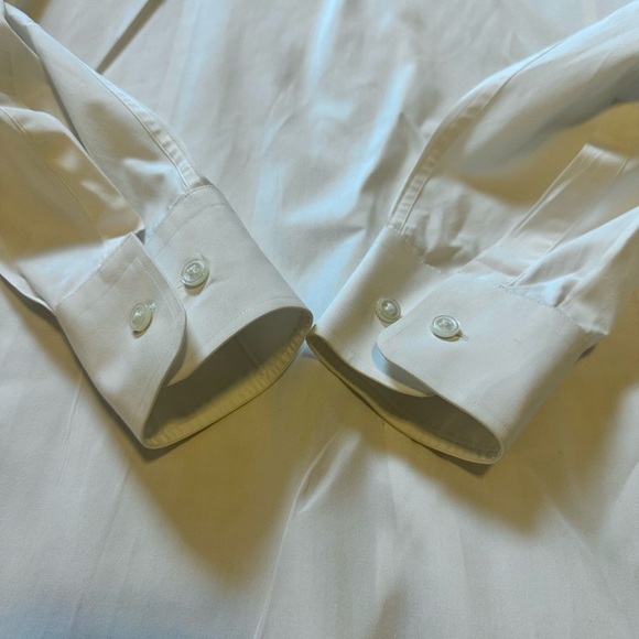 Boss Sharp Fit 15 1/2- White Dress Shirt - Picture 7 of 10